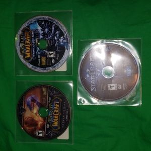 World of Warcraft Battle Chest, Wrath of the lich king and Star Craft 2 Game DVD